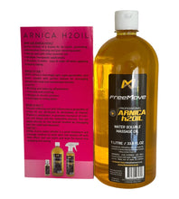 Load image into Gallery viewer, FreeMove Arnica Massage Oil 1L (Stain Free - Water Soluble)