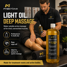 Load image into Gallery viewer, FreeMove Arnica Massage Oil 1L (Stain Free - Water Soluble)
