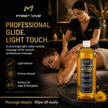 Load image into Gallery viewer, FreeMove Arnica Massage Oil 1L (Stain Free - Water Soluble)
