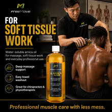 Load image into Gallery viewer, FreeMove Arnica Massage Oil 1L (Stain Free - Water Soluble)
