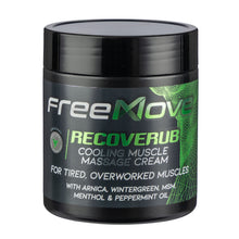 Load image into Gallery viewer, FreeMove Recoverub Cooling Muscle Care and Pain Relief Cream 500g Jar
