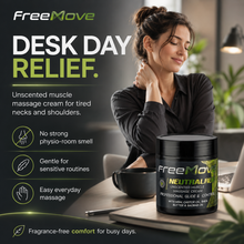 Load image into Gallery viewer, Freemove Neutral Rub Muscle Care and Pain Relief Cream 500g Jar
