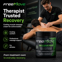 Load image into Gallery viewer, FreeMove Recoverub Cooling Muscle Care and Pain Relief Cream 500g Jar
