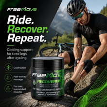 Load image into Gallery viewer, FreeMove Recoverub Cooling Muscle Care and Pain Relief Cream 500g Jar
