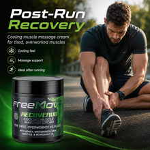 Load image into Gallery viewer, FreeMove Recoverub Cooling Muscle Care and Pain Relief Cream 500g Jar
