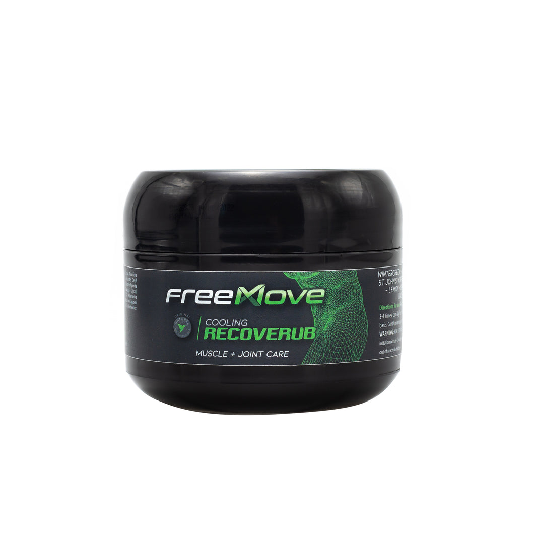 FreeMove Recoverub Cooling Muscle Care and Pain Relief Cream 125g Jar